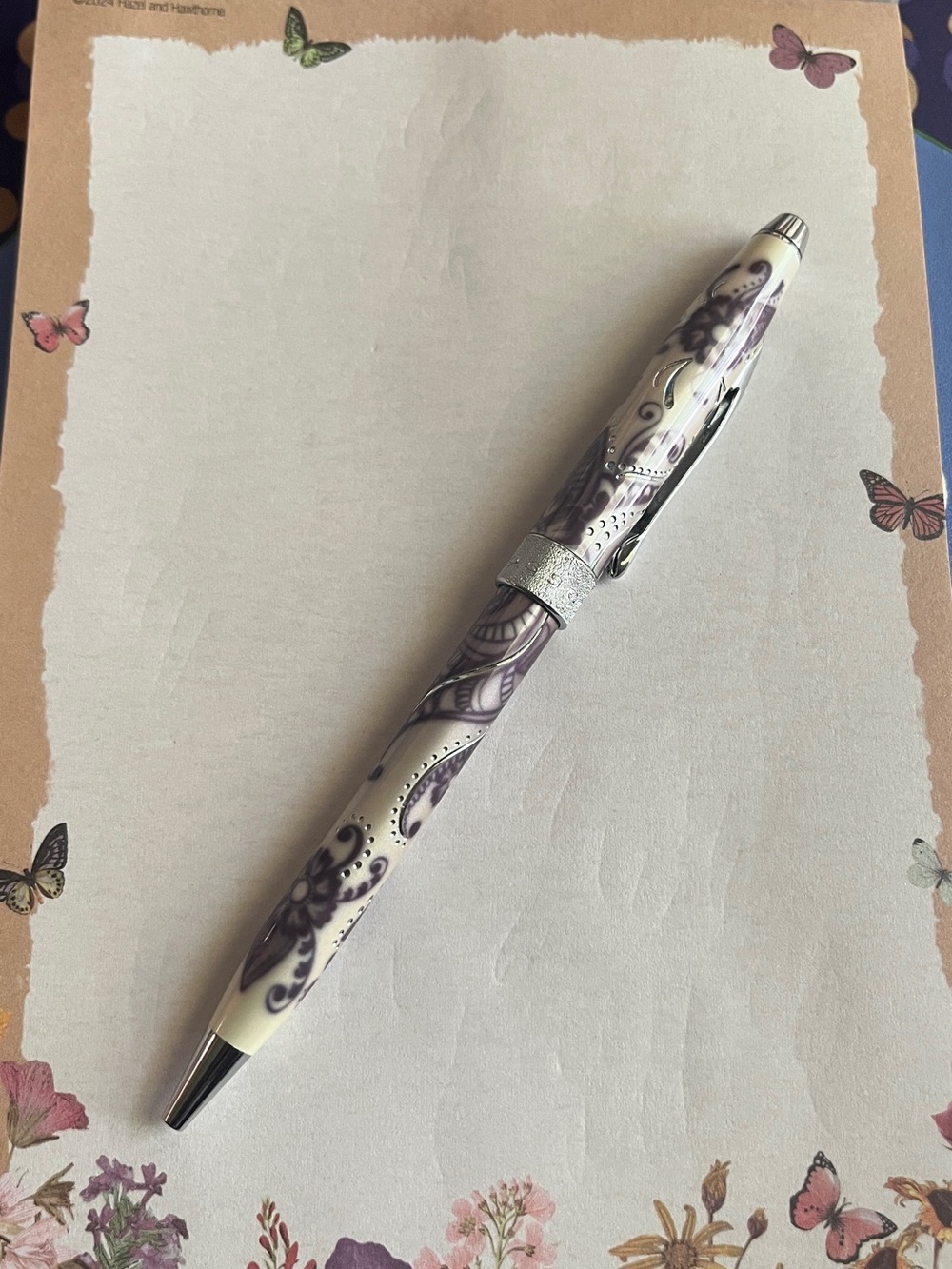 CROSS BOTANICAL PURPLE ORCHID BALLPOINT PEN